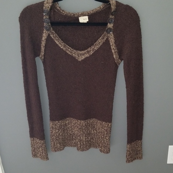 Brown Daytrip Sweater Size Small - Picture 1 of 2
